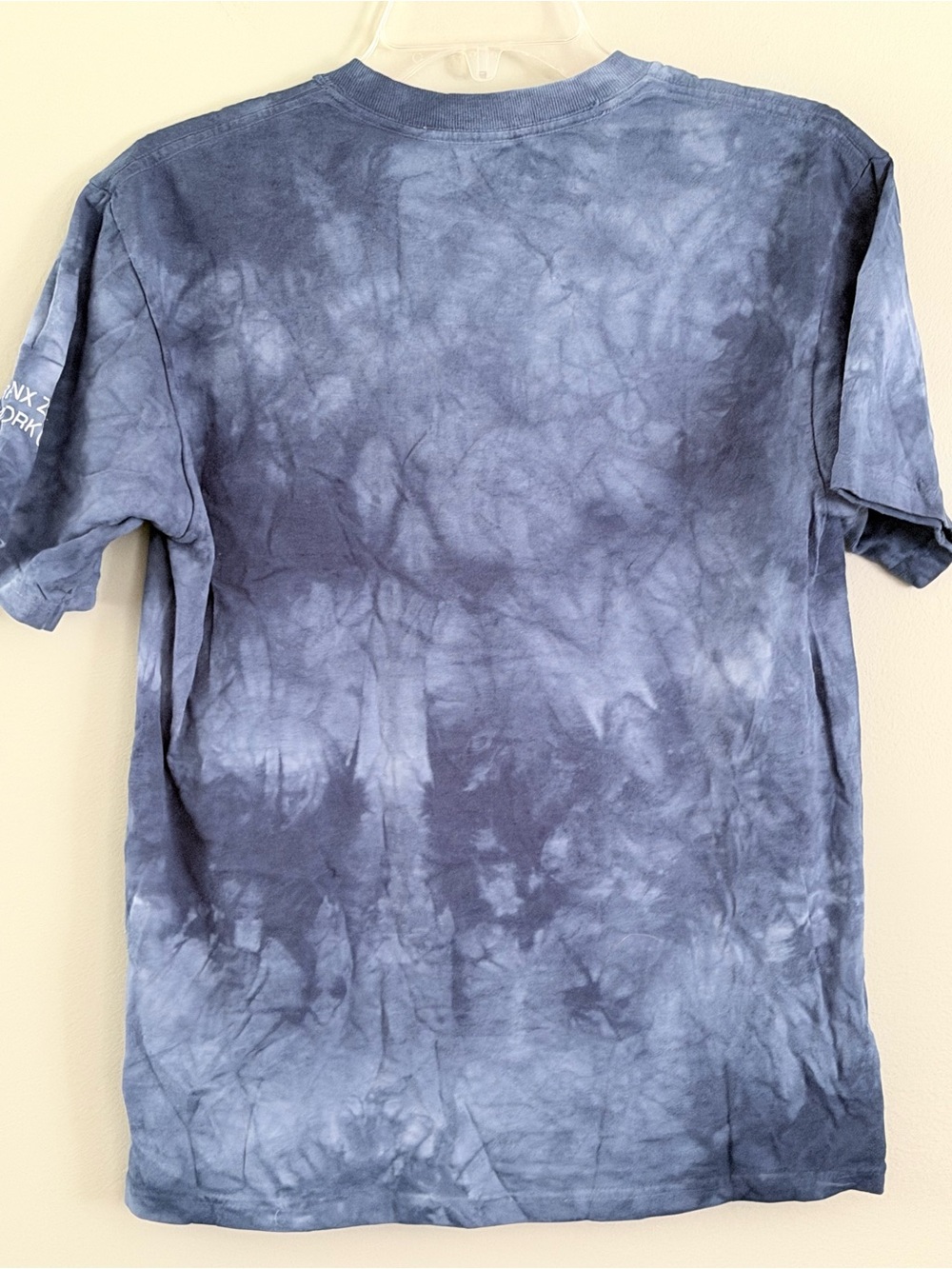 The Mountain Bronx Zoo Big Cats Graphic Tie Dye T-Shirt Size Small Blue Wildlife - Picture 4 of 5